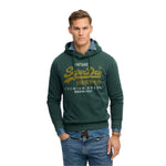 Sudadera verde Superdry Vintage Logo para hombre | Original y cómoda Konestilochic