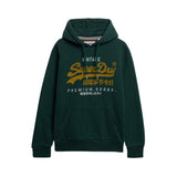 Superdry – Vintage Logo M2014380A_27E – Sudadera tipo canguro con capucha – Hombre