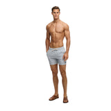 Superdry - M3010261A-KYH – Bañador de tejido “seersucker” con estampado de rayas - Hombre
