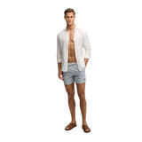 Superdry - M3010261A-KYH – Bañador de tejido “seersucker” con estampado de rayas - Hombre