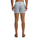 Superdry - M3010261A-KYH – Bañador de tejido “seersucker” con estampado de rayas - Hombre