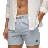 Superdry - M3010261A-KYH – Bañador de tejido “seersucker” con estampado de rayas - Hombre