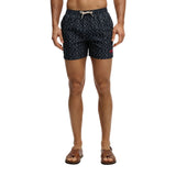 Superdry – Premium M3010262A-KKN – Bañador azul marino estampado de 38 cm. - Hombre