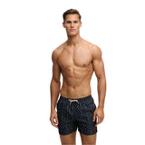 Superdry – Premium M3010262A-KKN – Bañador azul marino estampado de 38 cm. - Hombre