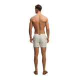 Superdry – Premium M3010262A-KQK – Bañador blanco roto estampado de 38 cm. - Hombre