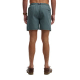 Superdry - M3010265A-9VC – Bañador azul de 40 cm. con logo impreso y forro de malla - Hombre