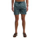 Superdry - M3010265A-9VC – Bañador azul de 40 cm. con logo impreso y forro de malla - Hombre