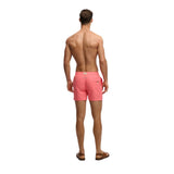 Superdry - M3010267A-OU3 – Bañador coral de 38 cm. con logo bordado y cintura elástica ajustable - Hombre