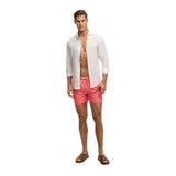 Superdry - M3010267A-OU3 – Bañador coral de 38 cm. con logo bordado y cintura elástica ajustable - Hombre