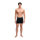 Superdry - M3110480A-DNX - Pack de 3 calzoncillos boxer negros (14 cm. de tiro) - Hombre