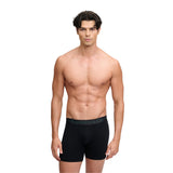 Superdry - M3110480A-O3N - Pack de 3 calzoncillos boxer negro, verde oscuro y azul marino (14 cm. de tiro) - Hombre