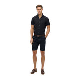 Superdry - Vacation M4010937A_11S - Camisa de lino de manga corta - Hombre