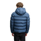 Superdry - Sports M5011905A-L5N - Chaqueta azul acolchada repelente al agua con capucha - Hombre