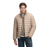 Superdry - Fuji M5012432A-D7J - Chaqueta acolchada beige de peso medio con capucha - Hombre