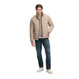 Superdry - Fuji M5012432A-D7J - Chaqueta acolchada beige de peso medio con capucha - Hombre