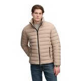Superdry - Fuji M5012432A-D7J - Chaqueta acolchada beige de peso medio con capucha - Hombre