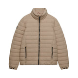 Superdry - Fuji M5012432A-D7J - Chaqueta acolchada beige de peso medio con capucha - Hombre