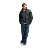 Superdry - Fuji Estate M5012527A-M7P - Chaqueta verde acolchada de corte ajustado - Hombre