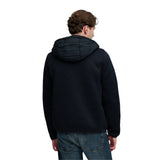 Superdry - Storm M5012530A-98T - Chaqueta híbrida azul marino de punto con capucha - Hombre