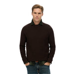 Jersey marrón de algodón orgánico para hombre | Superdry Konestilochic