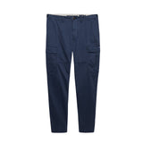Superdry - Tapered Regular M7011512A-00S - Pantalones cargo azul marino de tiro medio - Hombre
