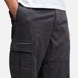 Superdry - Tapered Regular M7011512A-04A - Pantalones cargo grises de tiro medio - Hombre
