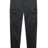 Superdry - Tapered Regular M7011512A-04A - Pantalones cargo grises de tiro medio - Hombre