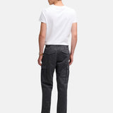 Superdry - Tapered Regular M7011512A-04A - Pantalones cargo grises de tiro medio - Hombre