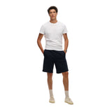 Superdry - Essential M7110427A_JUA  - Pantalones cortos de punto con logo con bolsillos y cintura ajustable - Hombre