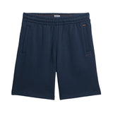 Superdry - Essential M7110427A_JUA  - Pantalones cortos de punto con logo con bolsillos y cintura ajustable - Hombre