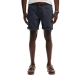 Superdry – Utility M7110497A-ML9 – Pantalones chinos cortos azules de corte recto - Hombre