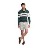 Superdry – Utility M7110497A-P1P – Pantalones chinos cortos grises de corte recto - Hombre