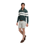 Superdry – Utility M7110497A-P1P – Pantalones chinos cortos grises de corte recto - Hombre