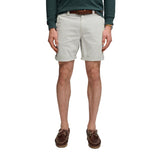 Superdry – Utility M7110497A-P1P – Pantalones chinos cortos grises de corte recto - Hombre