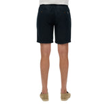 Superdry – Merchant M7110520A-98T – Pantalones cortos azul marino de lino y algodón - Hombre