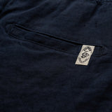 Superdry – Merchant M7110520A-98T – Pantalones cortos azul marino de lino y algodón - Hombre