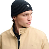 Superdry - SD Logo M9011243A-02A - Gorro negro 100% algodón con logo bordado