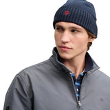 Superdry - SD Logo M9011243A-98T - Gorro azul marino 100% algodón con logo bordado