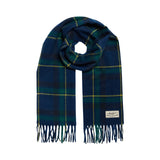 Superdry - Heritage M9310563A-M7V - Bufanda azul de cuadros (170x37 cm.)