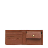 Superdry - M9810388A-20O - Cartera clásica de cuero con monedero con cierre a presión (10,5x8,5 cm.)