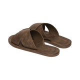Superdry – Vintage MF310286A-CDD – Sandalias marrones con tiras cruzadas - Hombre