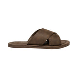 Superdry – Vintage MF310286A-CDD – Sandalias marrones con tiras cruzadas - Hombre