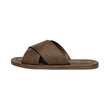 Superdry – Vintage MF310286A-CDD – Sandalias marrones con tiras cruzadas - Hombre
