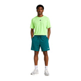 New Balance – Sport Essentials French Terry MS41520-AAV – Pantalones cortos verdes - Hombre