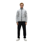 Chaqueta gris Ecoalf Newberet para hombre | Moda sostenible