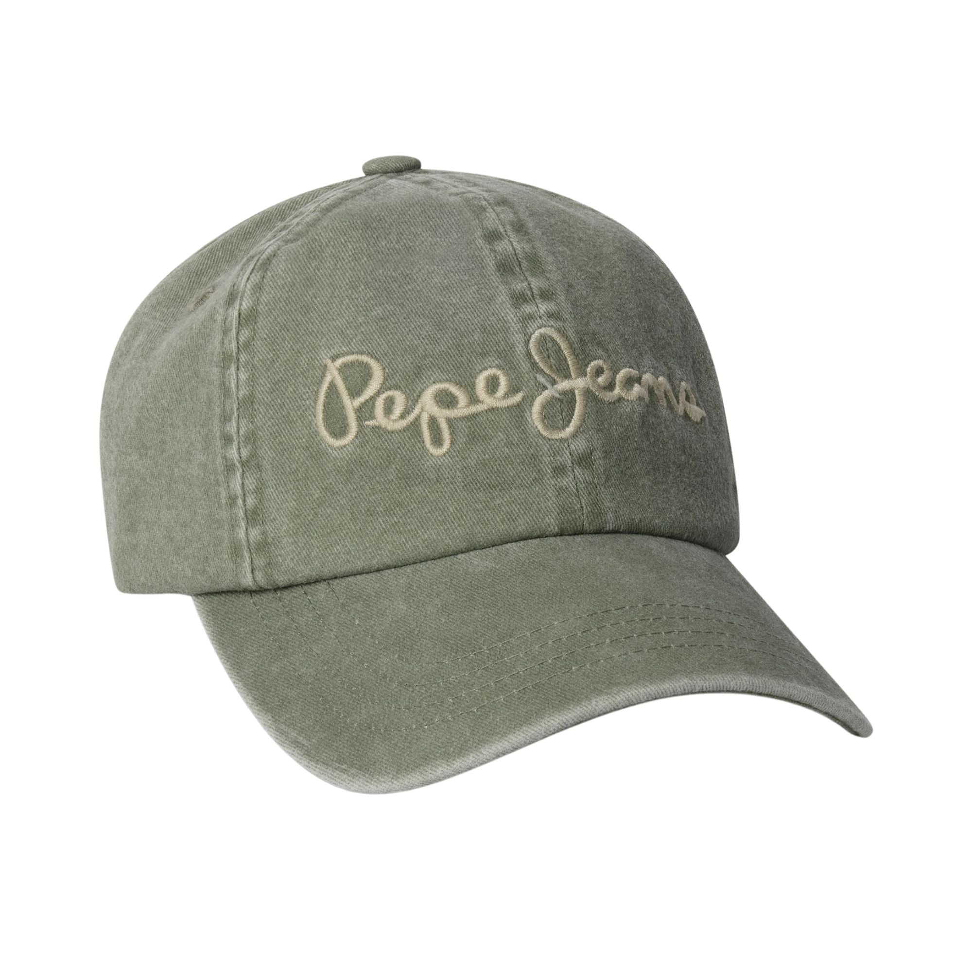 Gorra verde Alix Pepe Jeans | Logo bordado Konestilochic