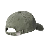 Pepe Jeans – Alix PG0400003-725 – Gorra verde ajustable de sarga de algodón con logo bordado