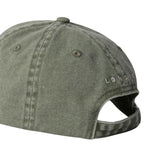 Pepe Jeans – Alix PG0400003-725 – Gorra verde ajustable de sarga de algodón con logo bordado