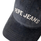 Pepe Jeans - Sasha PB0400004-987 - Gorra gris oscuro 100% algodón con logo bordado - Unisex niños