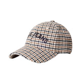 Pepe Jeans - Scott PB0400006-0AA - Gorra beige con estampado de pata de gallo - Unisex niños